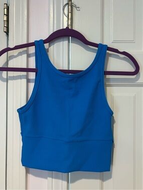 Lululemon sonic blue power pivot tank size 6